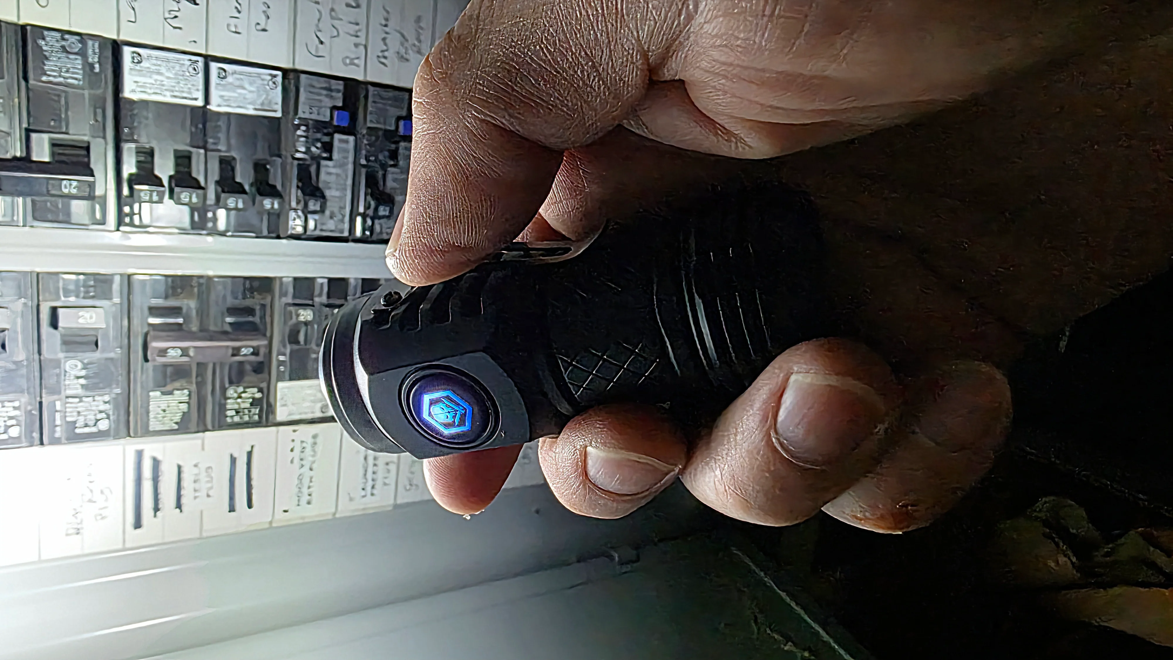 TacticalBox Flashlight angle